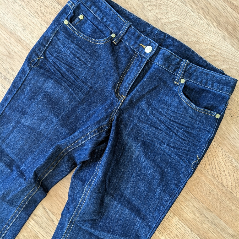 Straight leg jeans